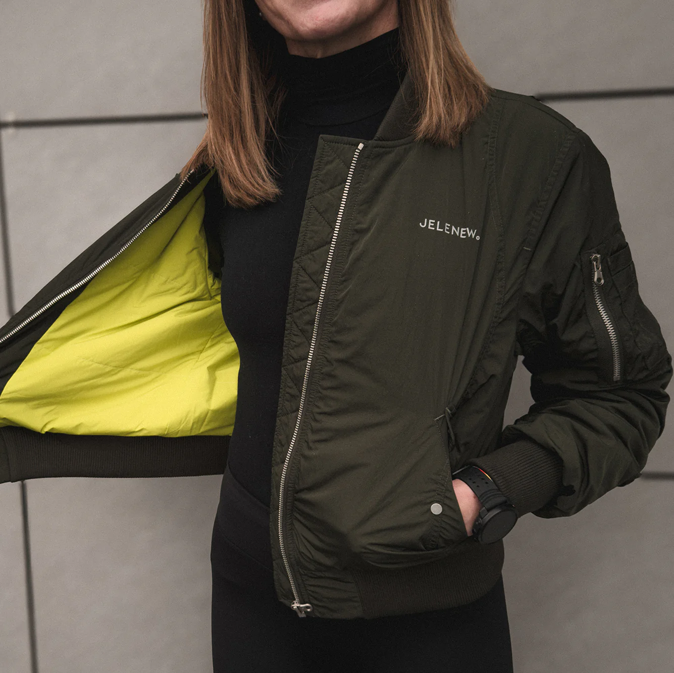 Wool Insulated Bomber Jacket - Image 6